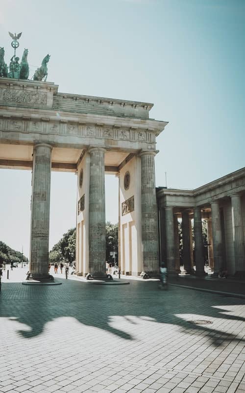 Das Brandenburger Tor bei Klassenreise Berlin
